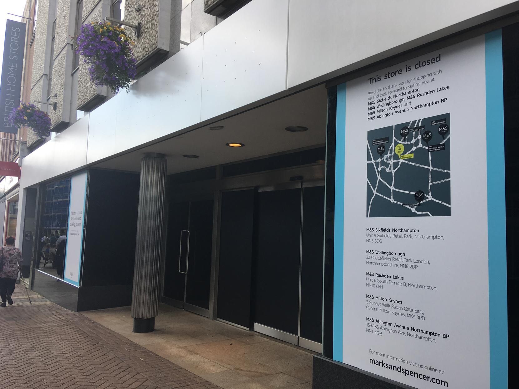 End of an era as Northampton s Marks and Spencer store closes down