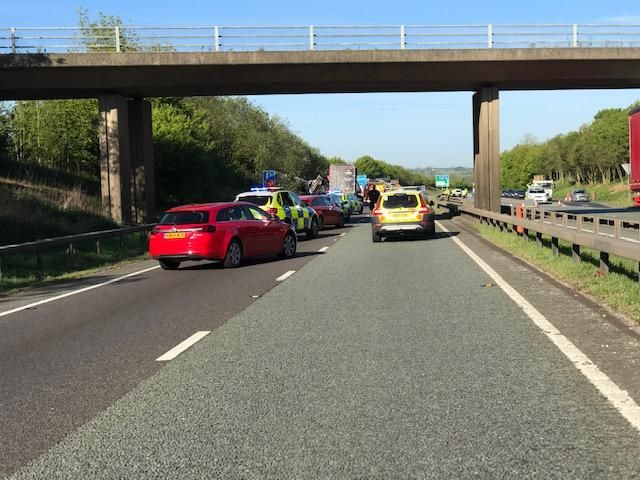 A14 closed in both directions in Northamptonshire after serious