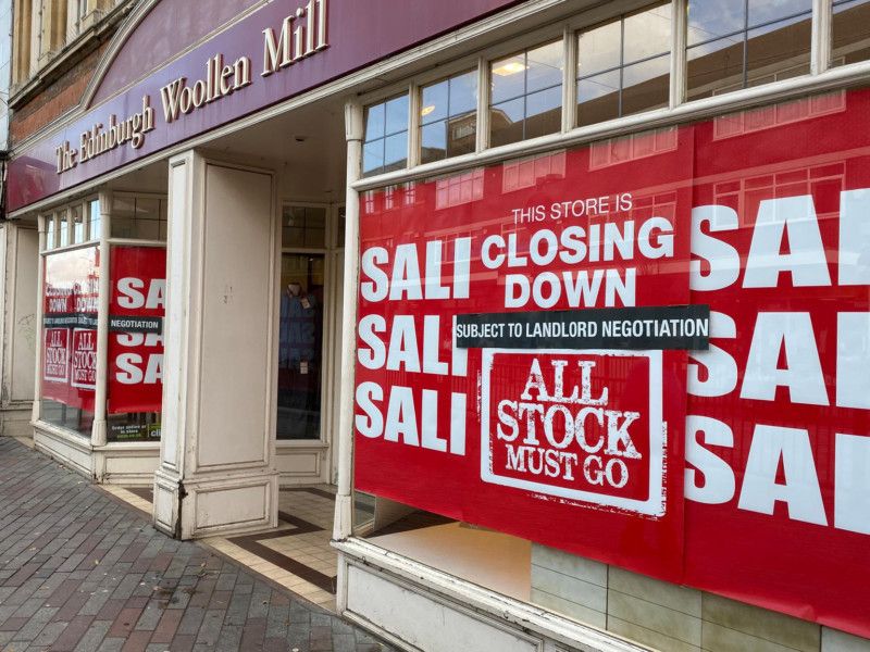 Edinburgh Woollen Mill store in Northampton town centre closing