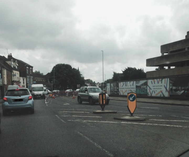 Temporary traffic lights set to create tailbacks on busy